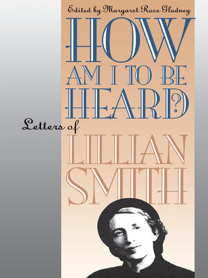 cover image of How Am I to Be Heard?